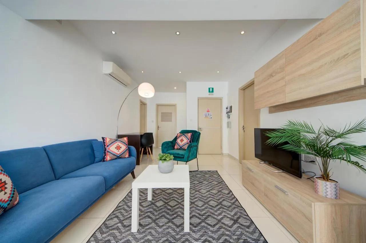 Sapphire Court Penthouse Apartment Sliema By Shortletsmalta